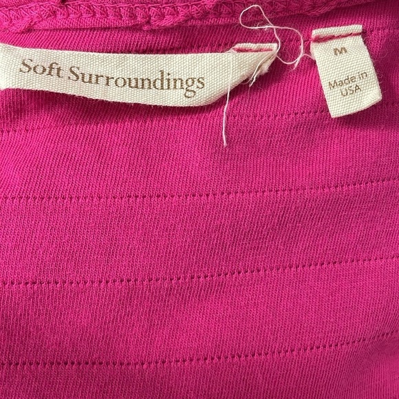 Soft surrounding Pink Textured Top - Picture 4 of 5